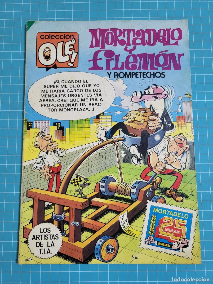 Livros de Banda Desenhada: Ol&eacute;. Mortadelo y Filem&oacute;n con Rompetechos, N &ordm; 279 1&ordf; edici&oacute;n, 12 Bolsa 1.