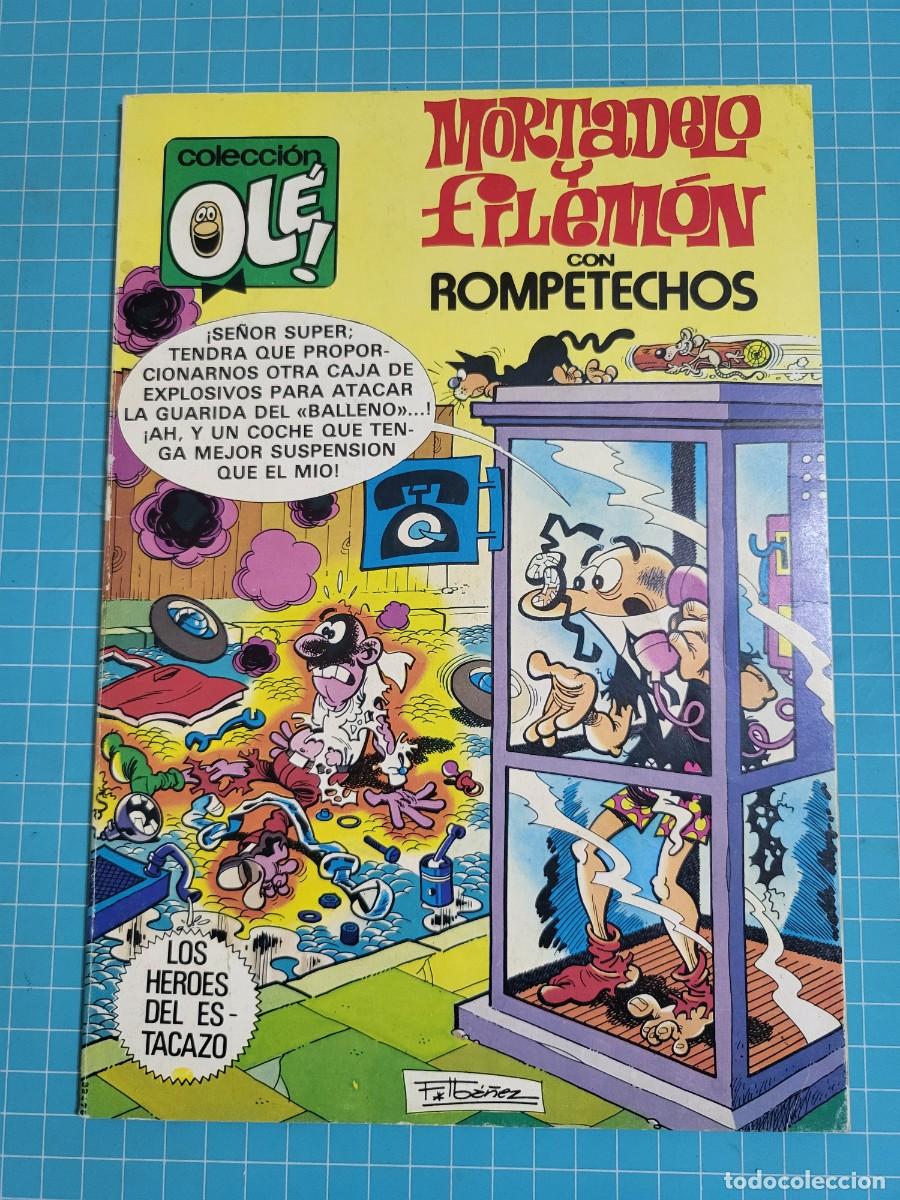 Livros de Banda Desenhada: Ol&eacute;. Mortadelo y Filem&oacute;n con Rompetechos, N &ordm; 229 1&ordf; edici&oacute;n, 12 Bolsa 1.