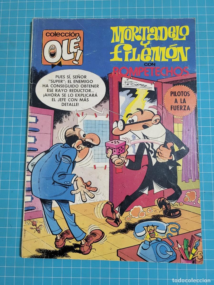 Tebeos: Ol&eacute;. Mortadelo y Filem&oacute;n con Rompetechos, N &ordm; 191 1&ordf; edici&oacute;n, 12 Bolsa 1.