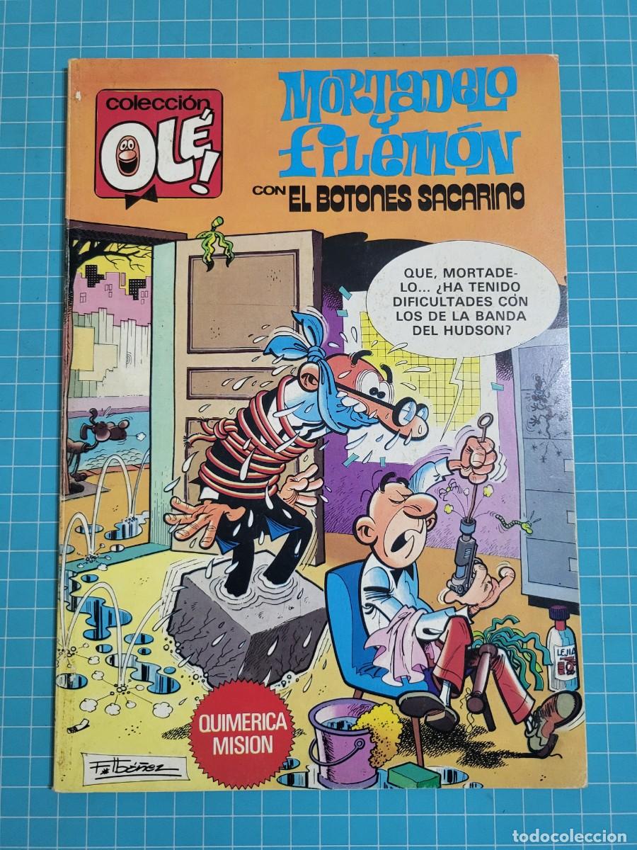 Livros de Banda Desenhada: Ol&eacute;. Mortadelo y Filem&oacute;n con el Botones Sacarino, N &ordm; 209 1&ordf; edici&oacute;n, 12 Bolsa 2.