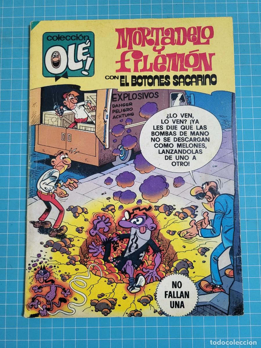 Livros de Banda Desenhada: Ol&eacute;. Mortadelo y Filem&oacute;n con el Botones Sacarino, N &ordm; 205 1&ordf; edici&oacute;n, 12 Bolsa 2.