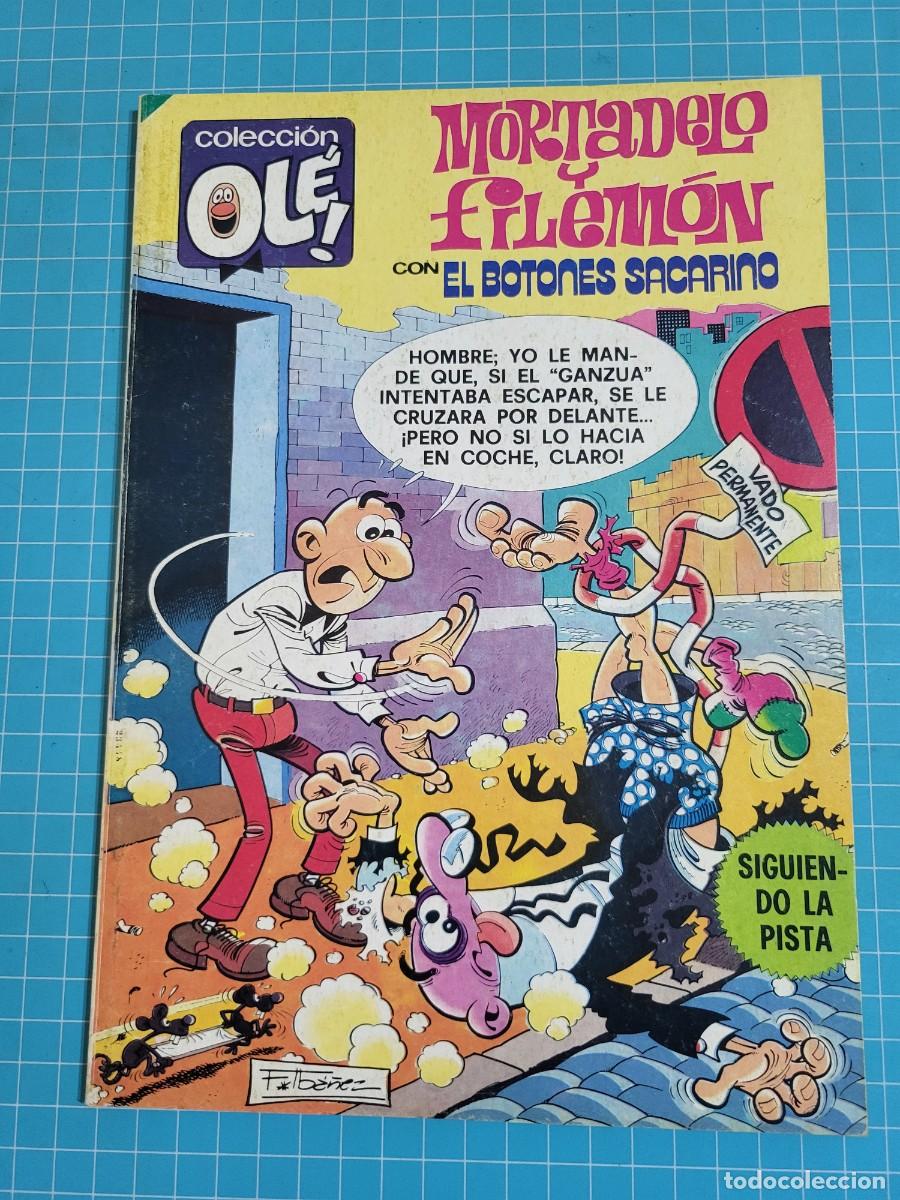 Livros de Banda Desenhada: Ol&eacute;. Mortadelo y Filem&oacute;n con el Botones Sacarino, N &ordm; 202 1&ordf; edici&oacute;n, 12 Bolsa 2.