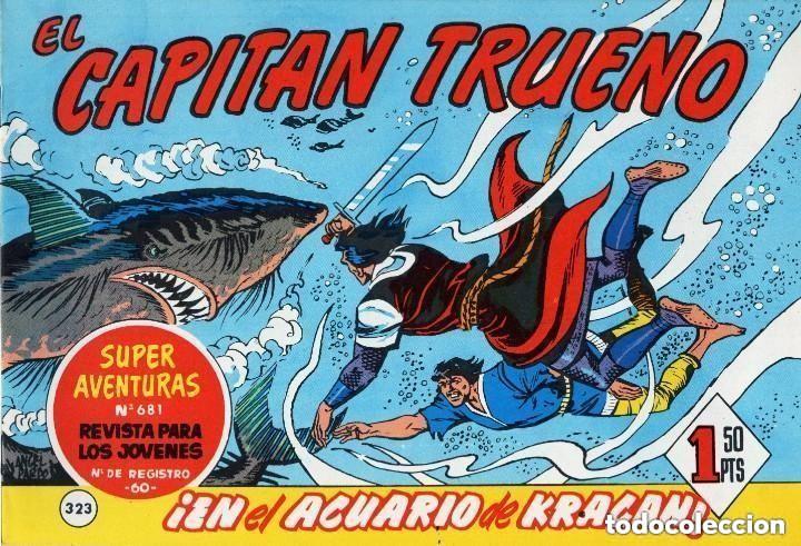 Giornalini: EL CAPITAN TRUENO N&ordm; 323 (FACSIMIL) - BRUGUERA - MUY BUEN ESTADO - OFM16
