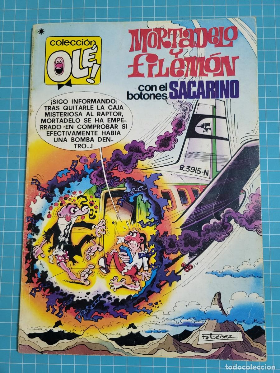 Tebeos: Ol&eacute;. Mortadelo y Filem&oacute;n con el Botones Sacarino, N &ordm; 165 1&ordf; edici&oacute;n, 12 Bolsa 2.