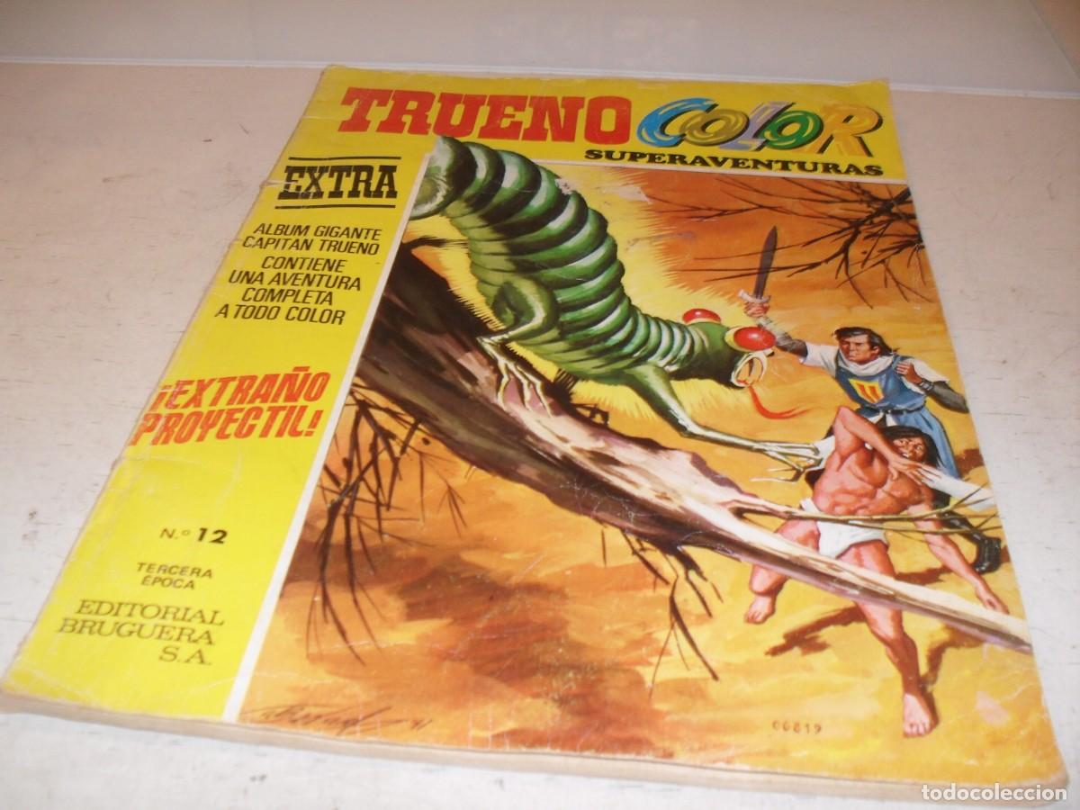 Tebeos: TRUENO COLOR,TERCERA EPOCA,N&ordm; 12,DE 12,EXTRA&Ntilde;O PROYECTIL,BRUGUERA,1978