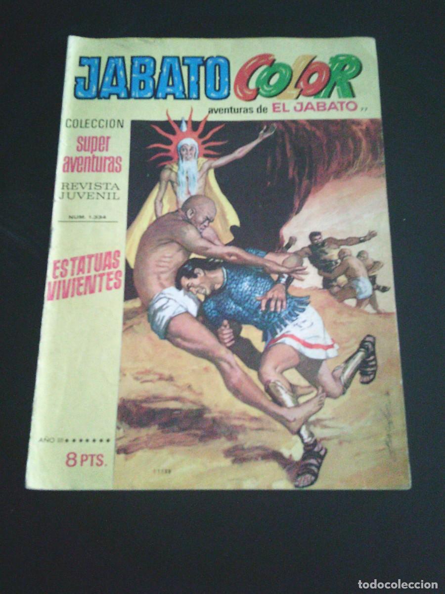 Tebeos: JABATO COLOR - COLECCION SUPER AVENTURAS - A&Ntilde;O III - NUMERO 1334 - 77 - BRUGUERA-CJ 253