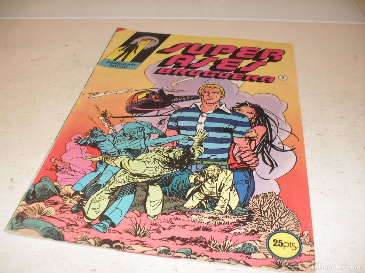 Tebeos: SUPER ASES N&ordm; 3.DE 9,CON CENTAURO,DE JESUS REDONDO,BRUGUERA,1978