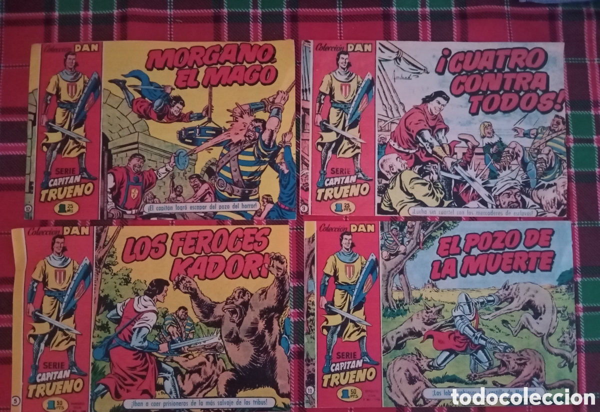 Livros de Banda Desenhada: Capitan Trueno serie 4 libritos
