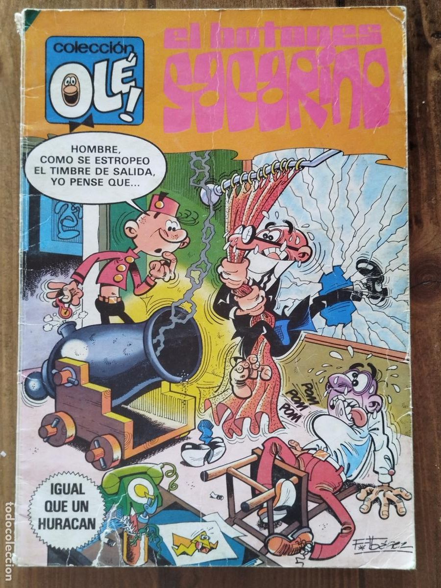 Tebeos: COLECCI&Oacute;N OLE N&ordm; 268 EL BOTONES SACARINO 1&ordf; ED. BRUGUERA