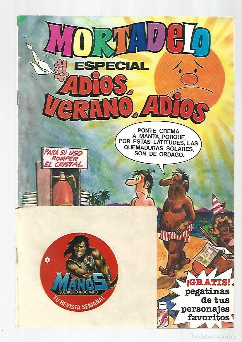 Tebeos: Mortadelo, especial 182, 1984, Bruguera, buen estado, con pegatinas