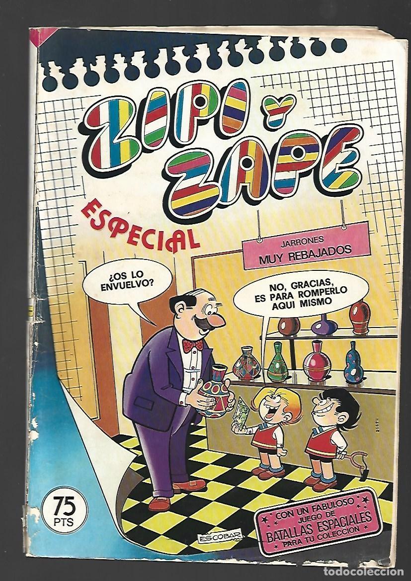 Tebeos: Zipi y Zape especial, 48, 1980, Bruguera, con juego batallas espaciales