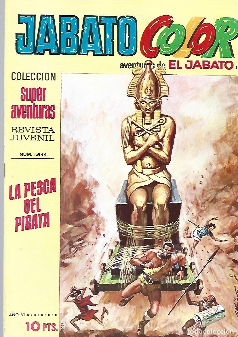 Tebeos: Jabato color, 182: la pesca del pirata, 1973, Bruguera, muy buen estado