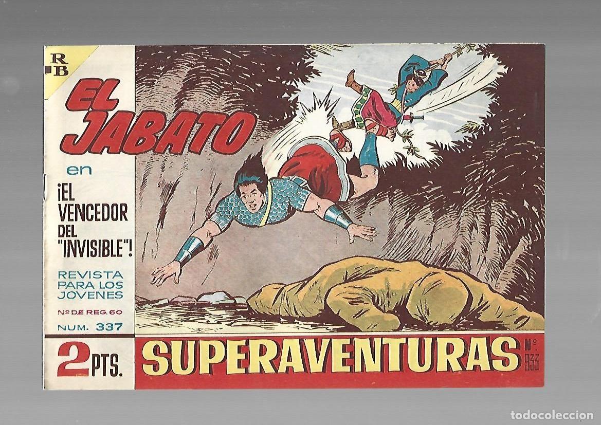 Tebeos: El Jabato, 337: el vencedor del invisible, 1965, Bruguera, muy buen estado