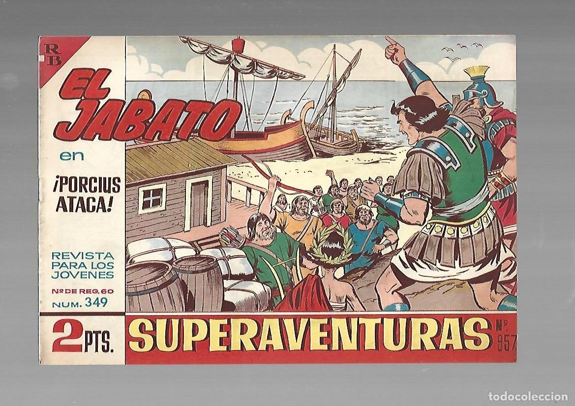 Tebeos: El Jabato, 349: Porcua ataca, 1965, Bruguera, muy buen estado