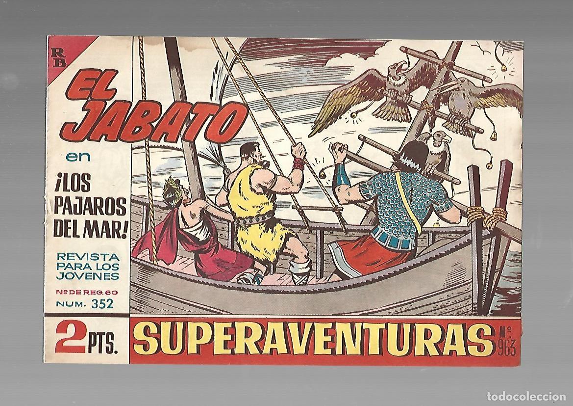 Tebeos: El Jabato, 352: los pajaros del mar, 1965, Bruguera, muy buen estado