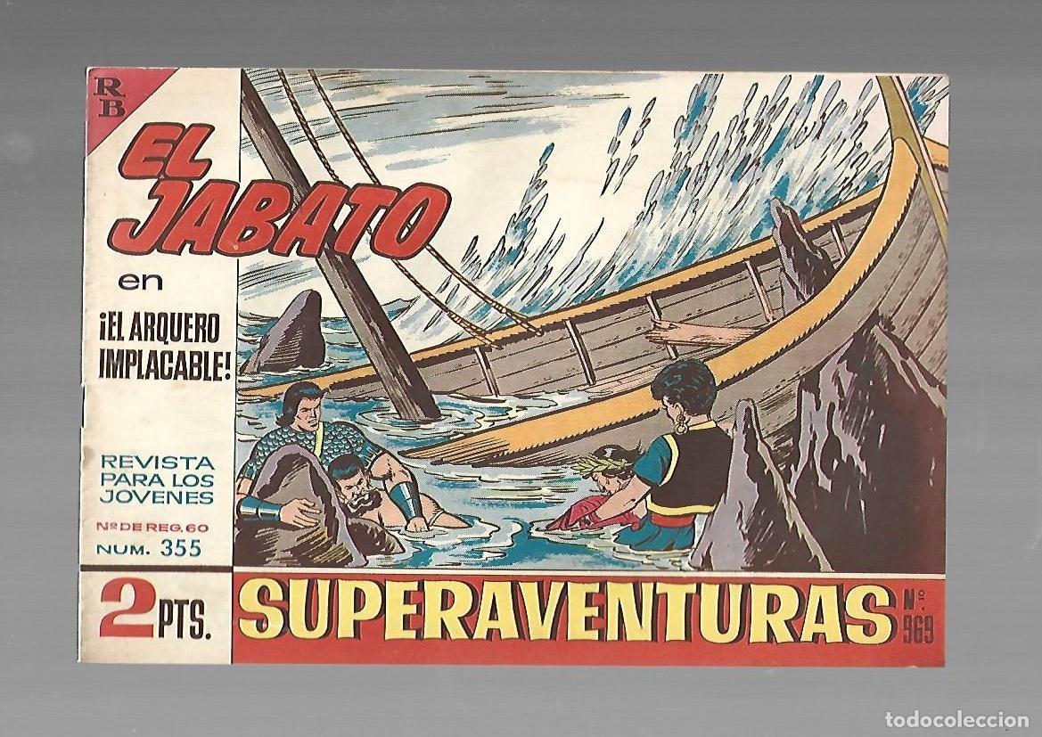 Tebeos: El Jabato, 355: el arquero implacable, 1965, Bruguera, muy buen estado