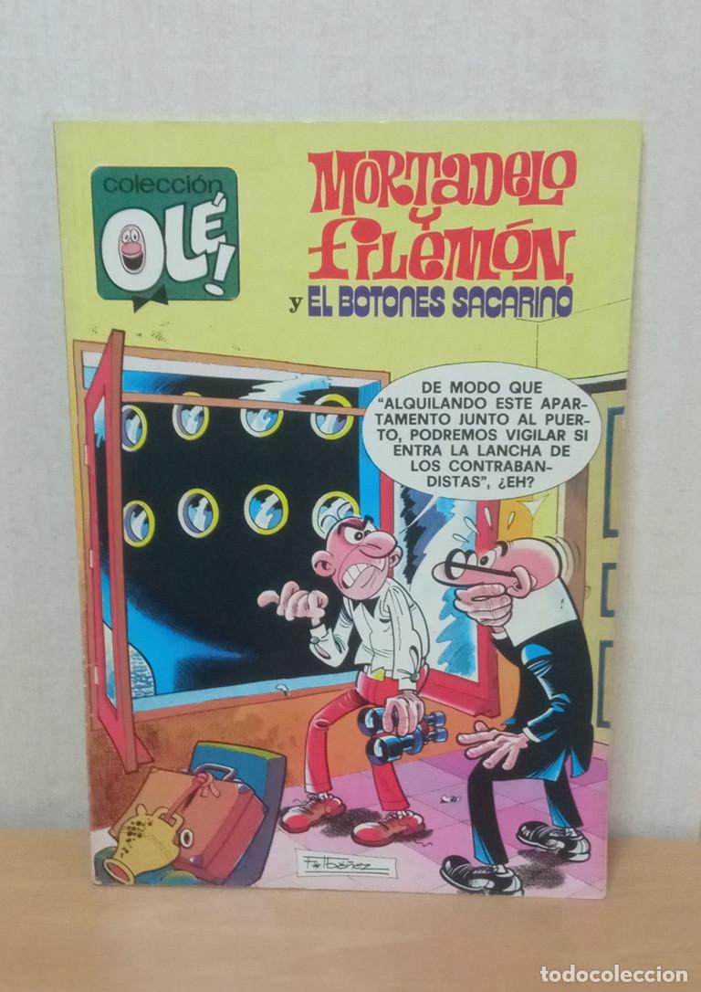Tebeos: TBO Comic - Mortadelo y Filemon y el Botones Sacarino - Numero M.244