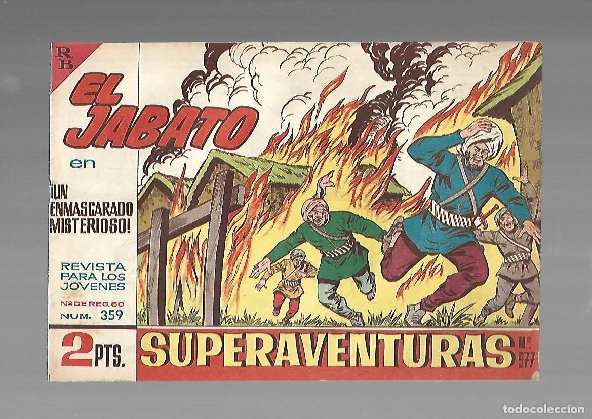 Tebeos: El Jabato, 359: un enmascarado misterioso, 1965, Bruguera, muy buen estado