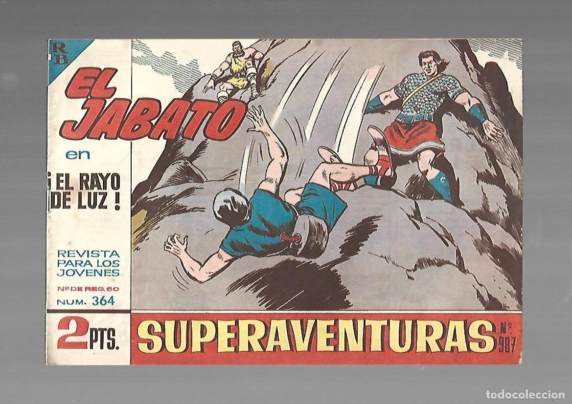 Tebeos: El Jabato, 364: el rayo de luz, 1965, Bruguera, muy buen estado