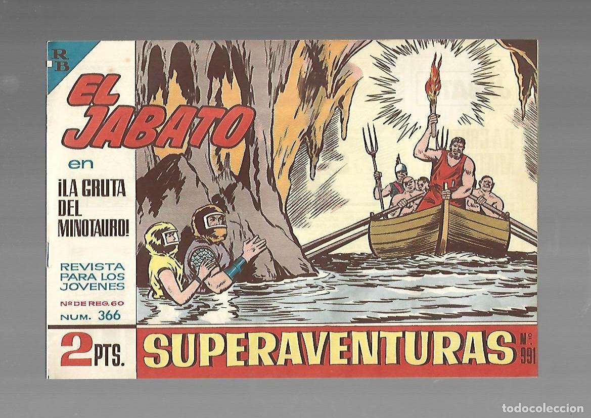 Tebeos: El Jabato, 366: la gruta del Minotauro, 1965, Bruguera, muy buen estado
