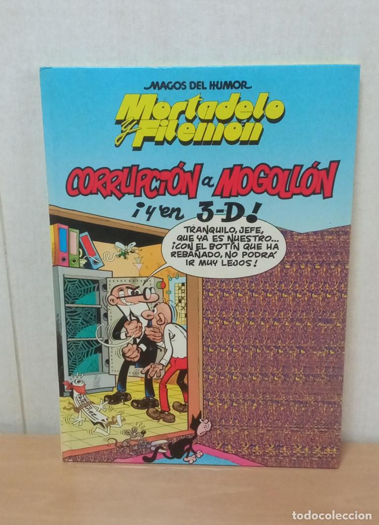 Tebeos: TBO Comic - Mortadelo y Filemon - Corrupci&oacute;n a Mogoll&oacute;n y en 3D