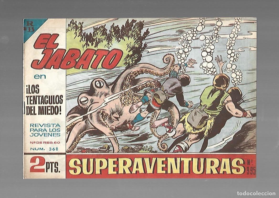 Tebeos: El Jabato, 368: los tentaculos del miedo, 1965, Bruguera, muy buen estado