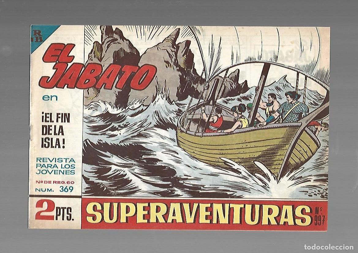 Tebeos: El Jabato, 369: el fin de la isla, 1965, Bruguera, muy buen estado