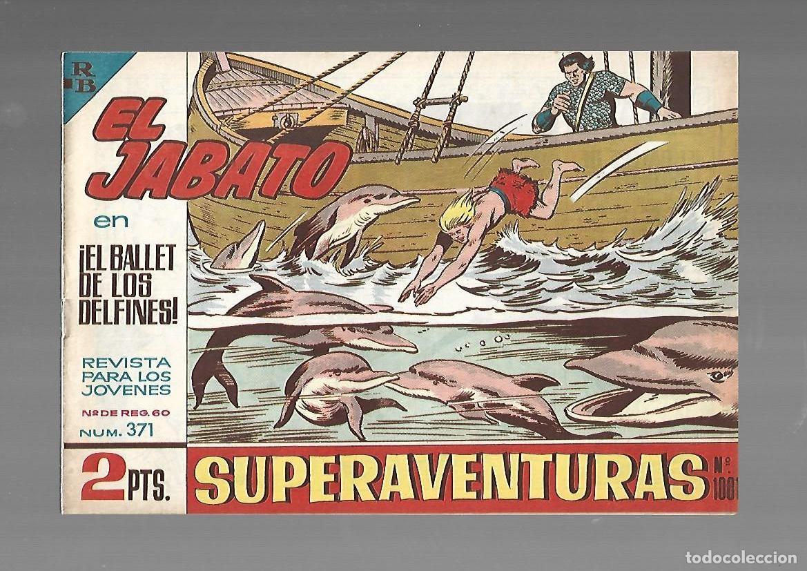 Tebeos: El Jabato, 371: el ballet de los delfines, 1965, Bruguera, muy buen estado