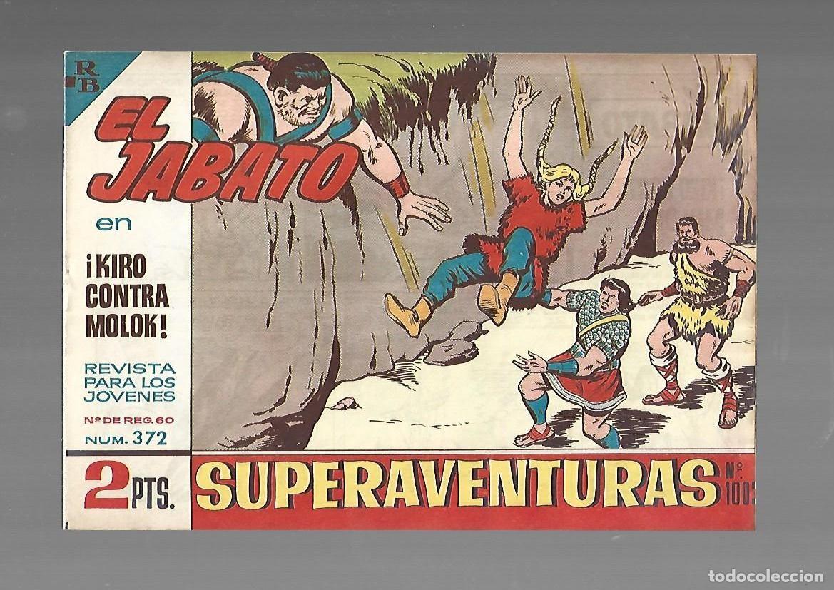 Tebeos: El Jabato, 372: Kiro contra Molok, 1965, Bruguera, muy buen estado