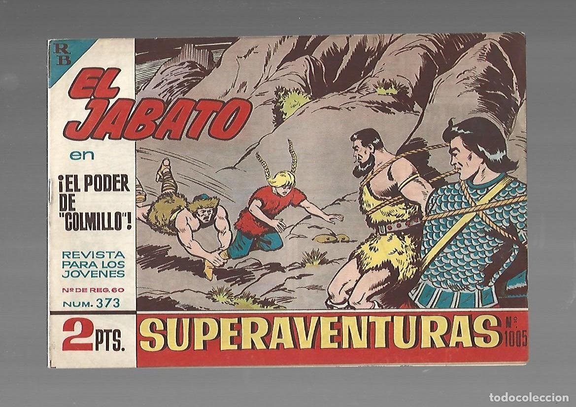 Tebeos: El Jabato, 373: el poder de Colmillo, 1965, Bruguera, muy buen estado