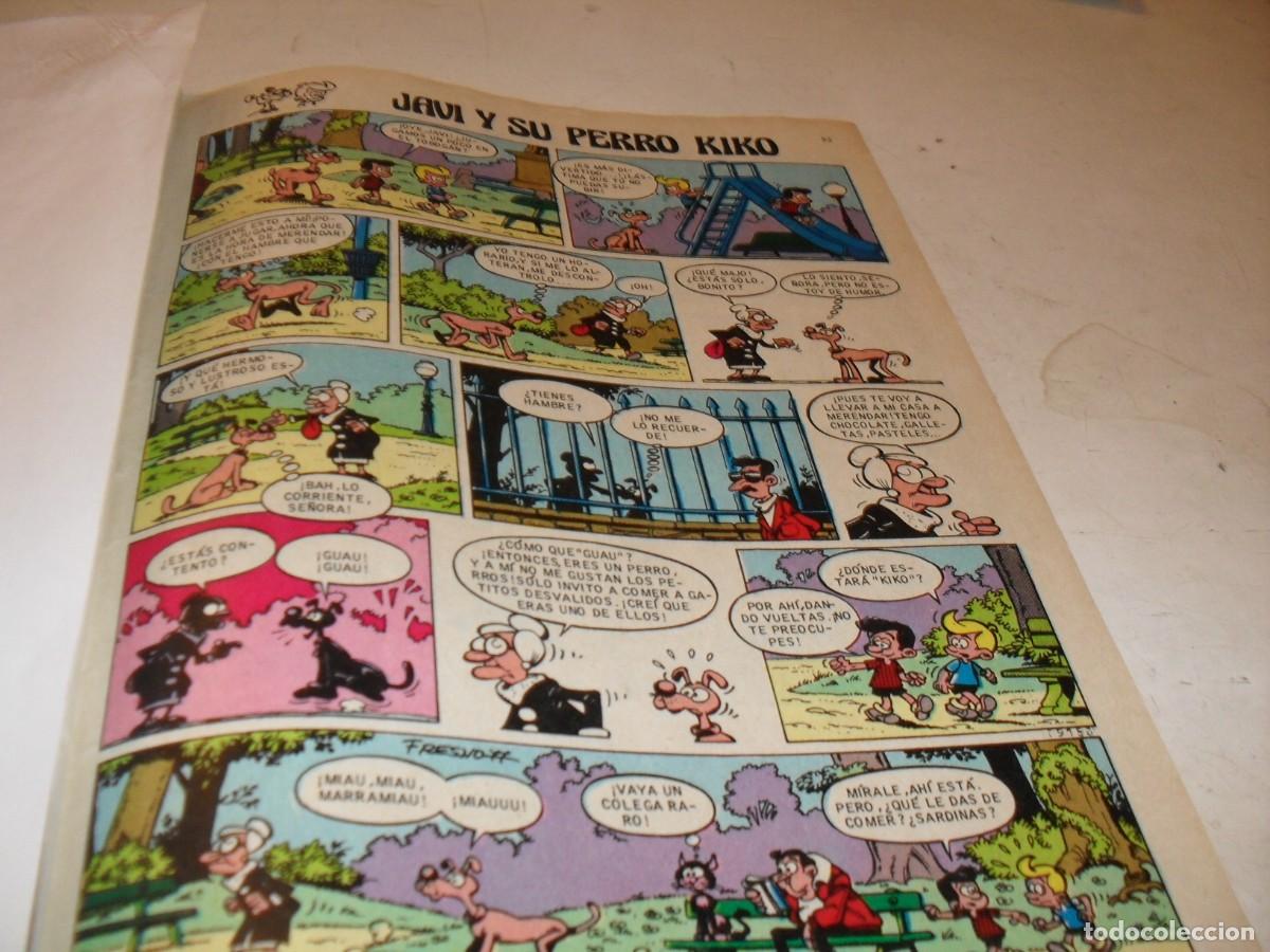 Tebeos: (REF 91),EN 4 PAGINAS JAVI Y SU PERRO KIKO+GUILLERMITO+PREGUNTON.BRUGUERA,1985