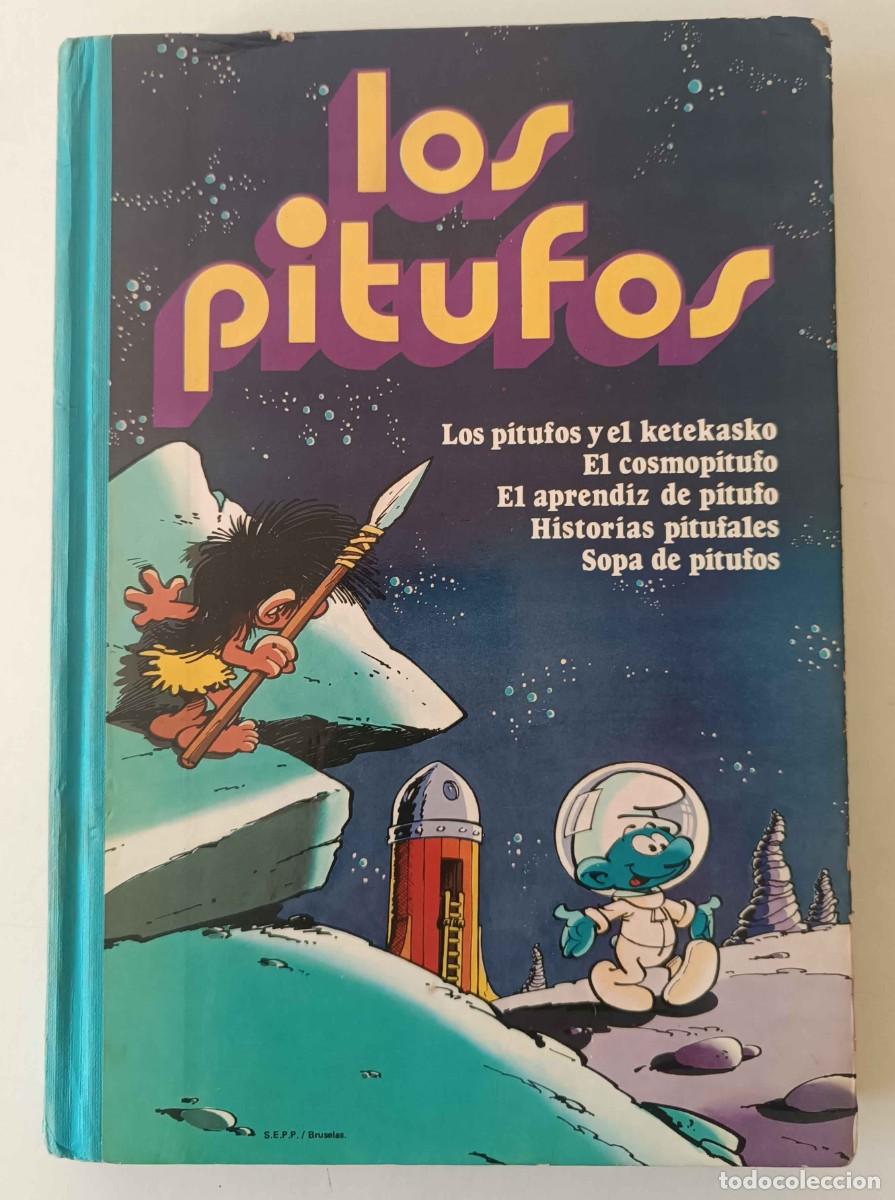 Tebeos: Tomo &rdquo;LOS PITUFOS&rdquo; Volumen 2 Libro C&oacute;mic Peyo Editorial Bruguera 1981 Smurfs Pierre Culliford