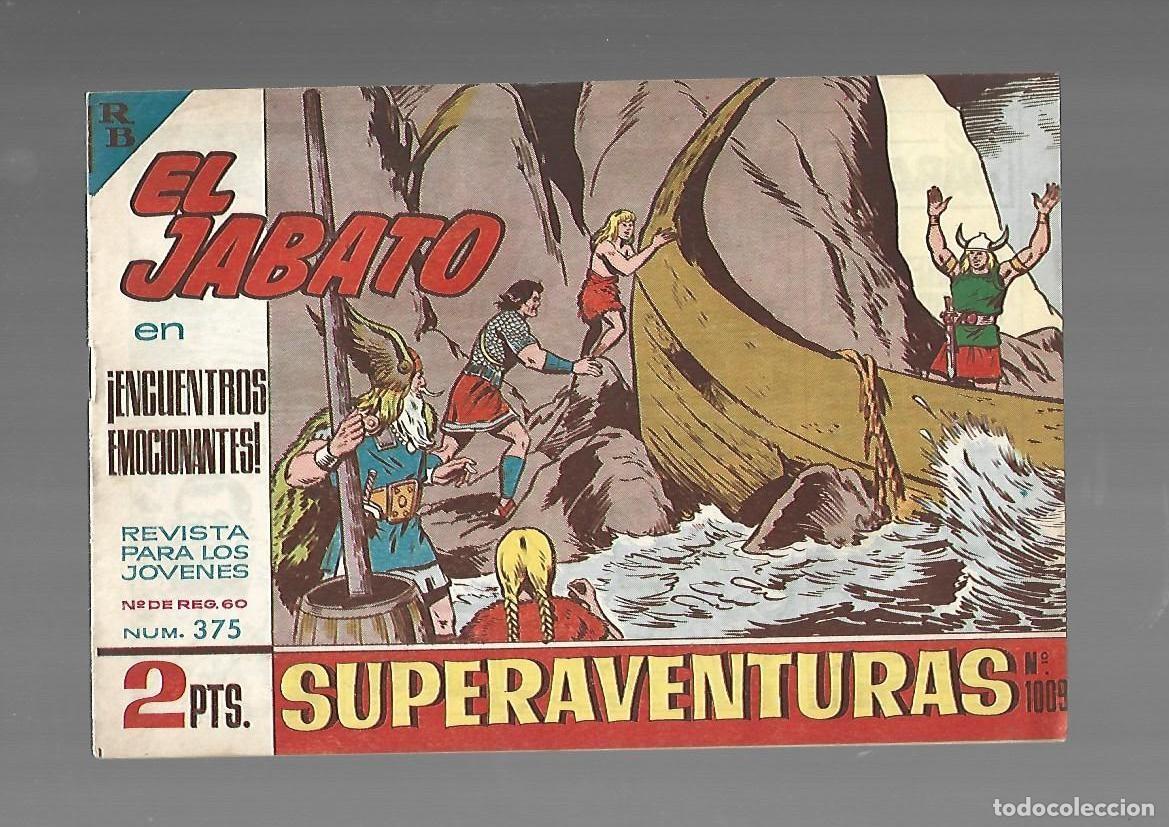 Tebeos: El Jabato, 375: encuentros emocionantes, 1965, Bruguera, muy buen estado