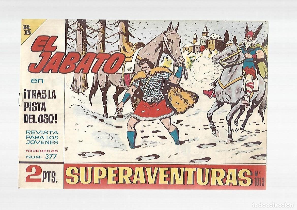 Tebeos: El Jabato, 377: tras la pista del oso, 1966, Bruguera, muy buen estado