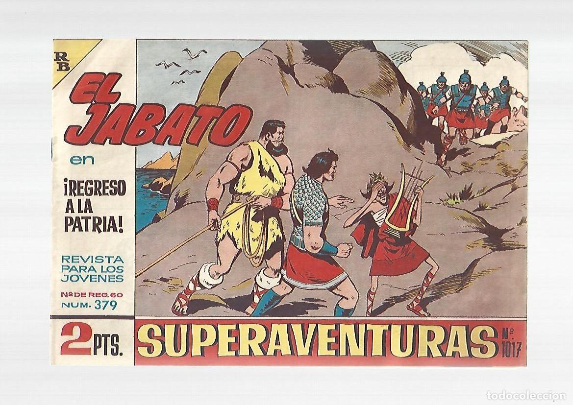 Tebeos: El Jabato, 379: regreso a la patria, 1966, Bruguera, muy buen estado