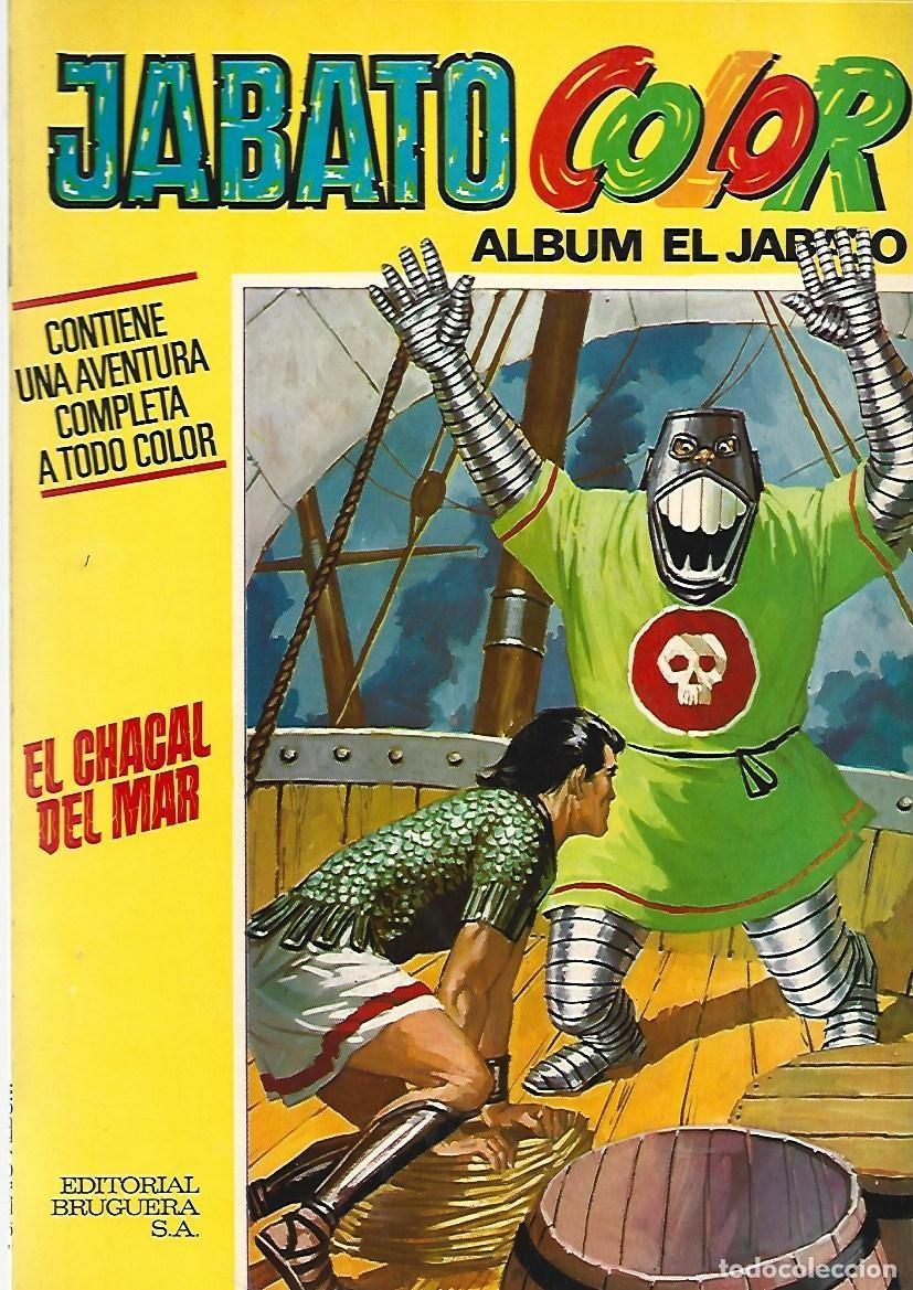 Tebeos: Jabato color, &aacute;lbum, 15: el chacal del mar, 1970, Bruguera, muy buen estado