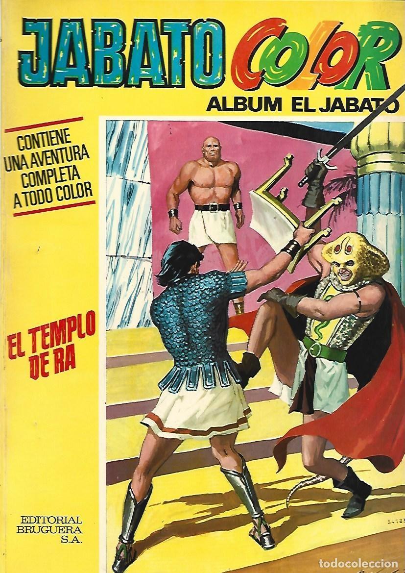 Tebeos: Jabato color, &aacute;lbum, 16: el templo de Ra, 1971, Bruguera, muy buen estado