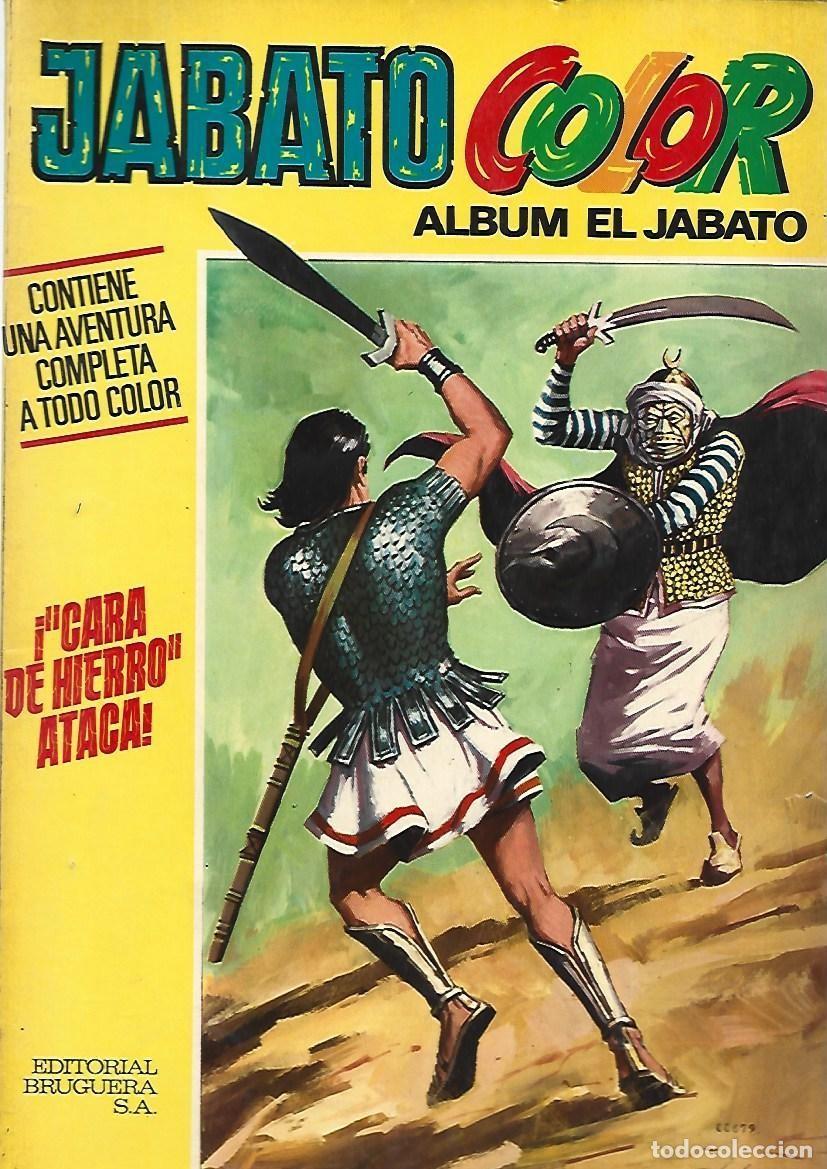 Tebeos: Jabato color, &aacute;lbum, 19: cara de hierro ataca, 1971, Bruguera, muy buen estado