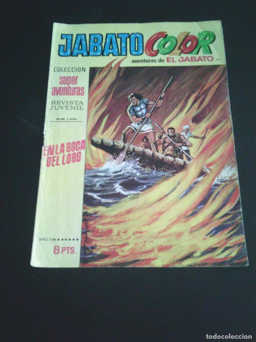 BDs: JABATO COLOR - COLECCION SUPER AVENTURAS - A&Ntilde;O III - NUMERO 1434 - 127 SOLO TAPAS - BRUGUERA-CJ 253