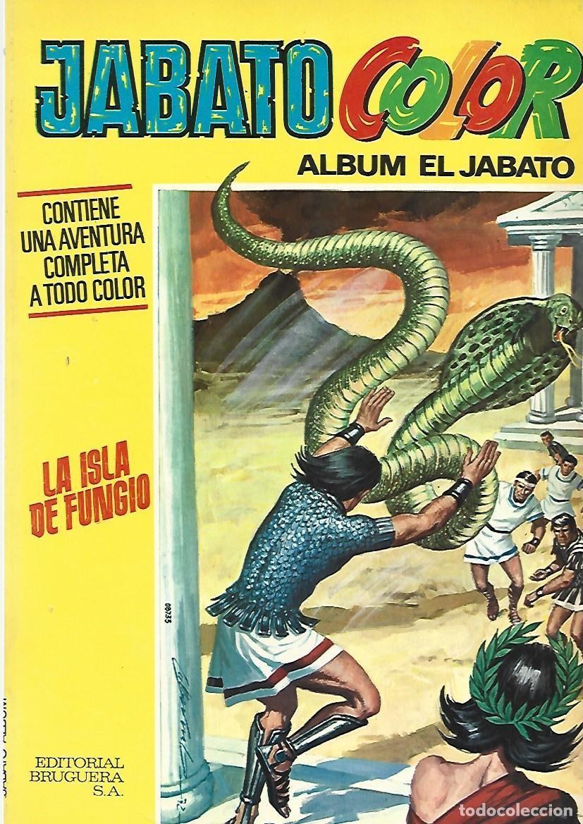 Tebeos: Jabato color, &aacute;lbum, 36: la isla de Fungio, 1972, Bruguera, muy buen estado