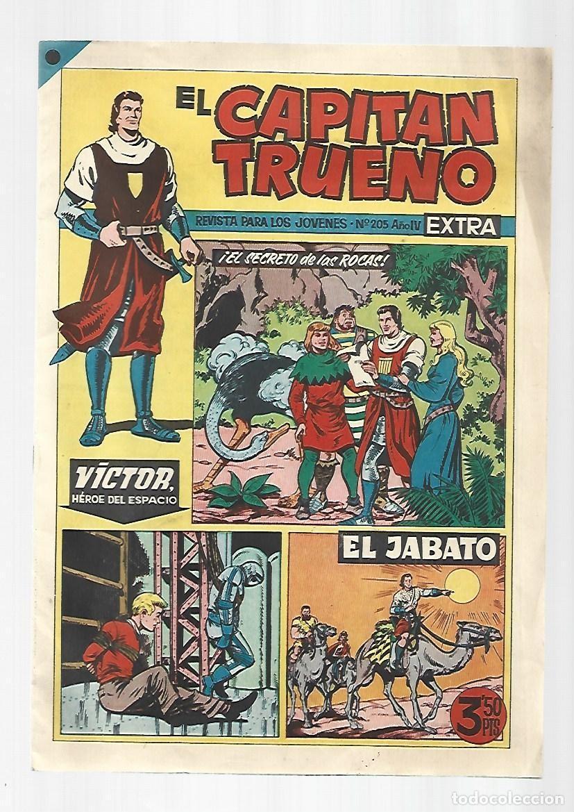 Tebeos: El capit&aacute;n Trueno extra, 205, 1963, Bruguera, muy buen estado