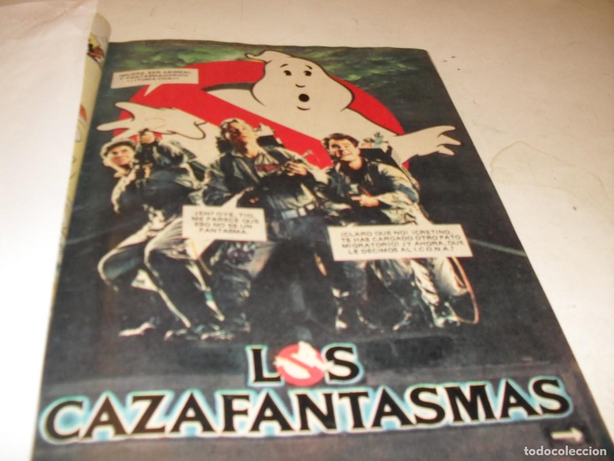 Tebeos: (REF 91),EN 18 PAGINAS CARTEL CAZAFANTASMAS+ROBIN ROBOT+GUSTO,SUSTO Y DISGUSTO+...BRUGUERA,1985