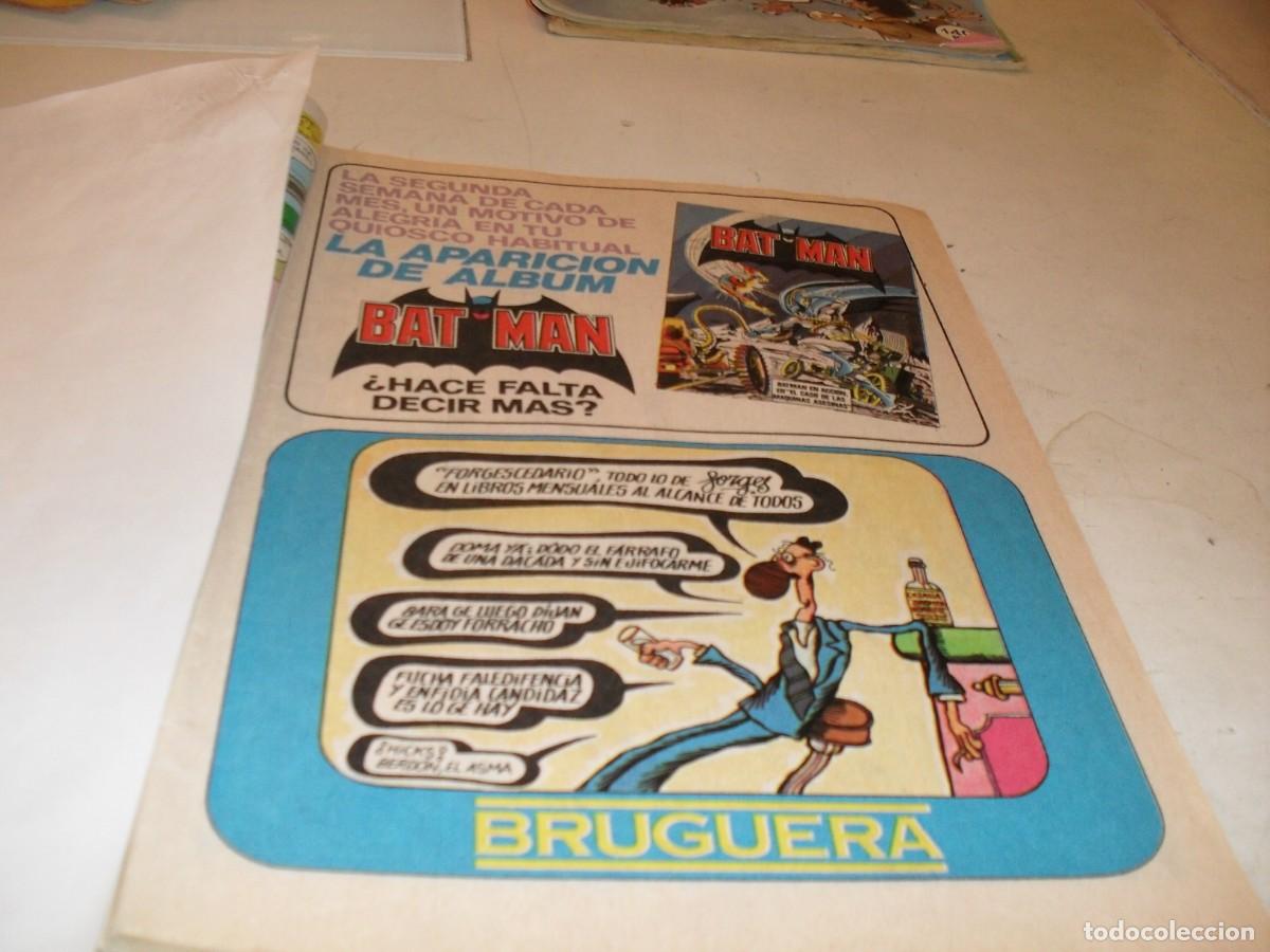Tebeos: (REF 91),EN 8 PAGINAS PUBLICIDAD DE BATMAN+SIR TIM O'THEO:COCHES FANTASMAS,DE RALEASE..BRUGUERA,1980