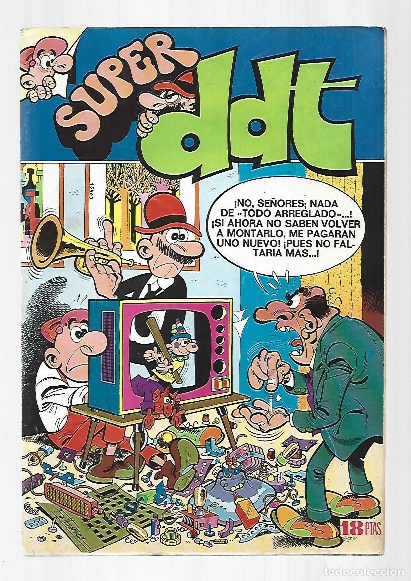Tebeos: Super DDT, 5, 1973, Bruguera, muy buen estado