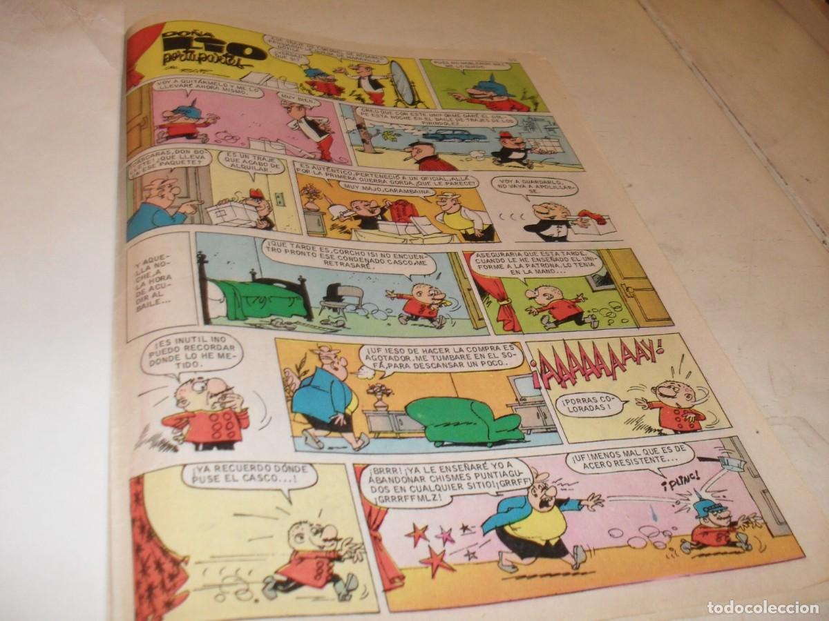 Tebeos: (REF 91),EN 4 PAGINAS D&ordf; LIO PORTAPARTES+MORTADELO+RIGOBERTO PICAPORTE.BRUGUERA,1979