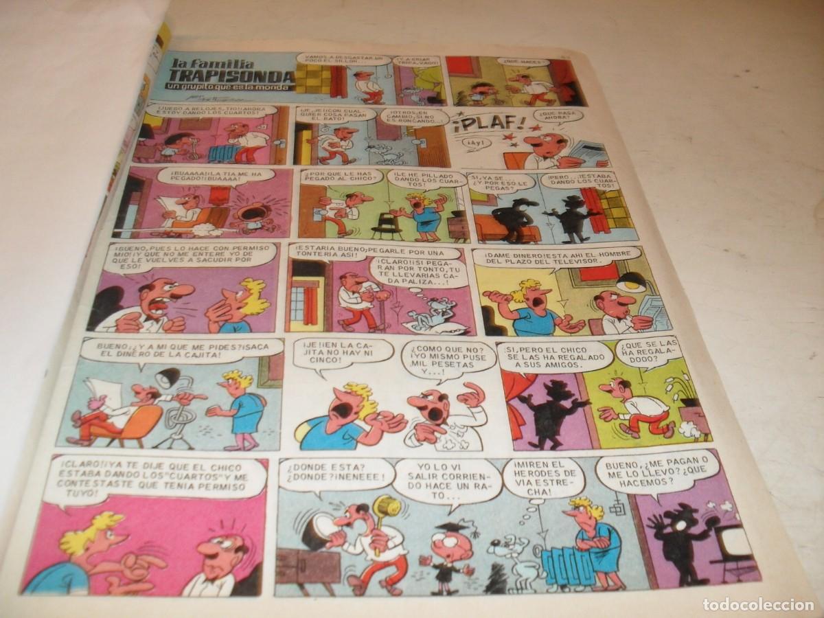 Tebeos: (REF 91),EN 6 PAGINAS LA FAMILIA TRAPISONDA+MORTADELO APOCRIFO:GRANDES INICIATIVAS.BRUGUERA,1980