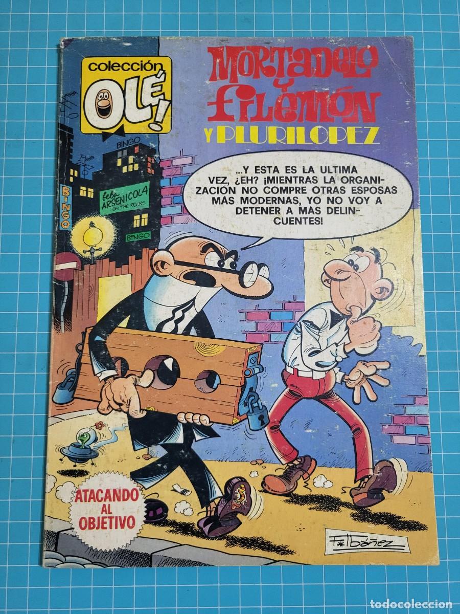 Tebeos: Ol&eacute;. Mortadelo y Filem&oacute;n y Plurilopez, N &ordm; 198 1&ordf; edici&oacute;n, 12 Bolsa 3.