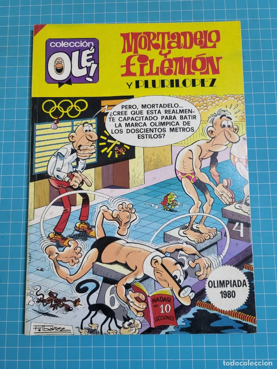 Tebeos: Ol&eacute;. Mortadelo y Filem&oacute;n y Plurilopez, N &ordm; 195 1&ordf; edici&oacute;n, 12 Bolsa 3.