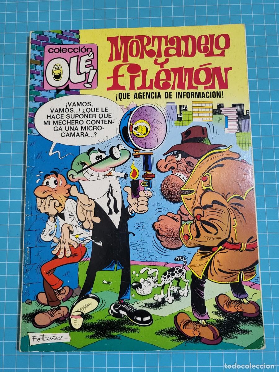 Tebeos: Ol&eacute;. Mortadelo y Filem&oacute;n, N &ordm; 81, 1&ordf; edici&oacute;n, 12 Bolsa 3.