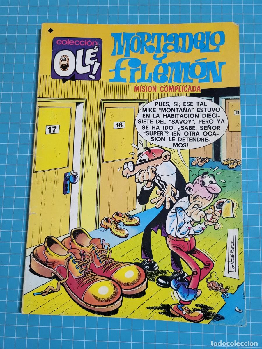 Tebeos: Ol&eacute;. Mortadelo y Filem&oacute;n, N &ordm; 154, 1&ordf; edici&oacute;n, 12 Bolsa 3.